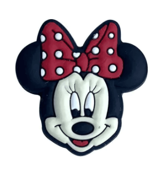 Aplique Minnie Rostinho Laço Vermelho (unidade)
